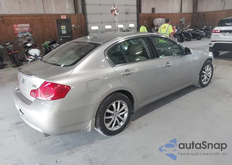 2008 Infiniti G35X z USA, uszkodzony, nr VIN JNKBV61F38M267488